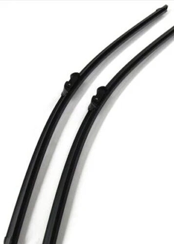 DOS NUEVAS ESCOBILLAS DE RECARGA LIMPIAPARABRISAS DELANTERO VW VOLKSWAGEN TOUAREG 2011-2018 FABRICANTE DE EQUIPOS ORIGINALES Foto 2 de 4