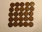 Roll 1920 P Lincoln Wheat Cents Penny Good or Better Condition 50 Coins