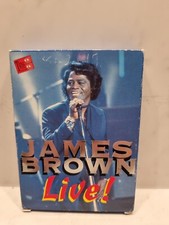 James Brown - Live - Cassette Tape Album - Holland Import - 100 Tested