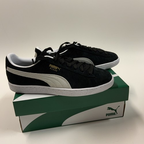all black puma suede junior