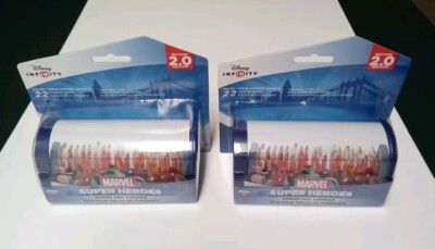 Disney Infinity Marvel Super Heroes Power Disc Capsules 2.0 NEW Unopened  2 sets
