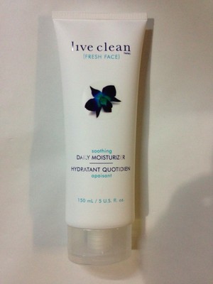 live clean face moisturizer