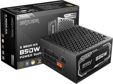 850W Fully Modular Power Supply, 80 Gold Certified PSU ATX 3.1 PCIe 5.1 ...