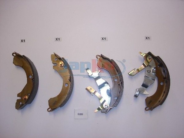 Japko 55526 Bremsbackensatz 4 Bremsbacken Trommelbremse FüR Mitsubishi-image