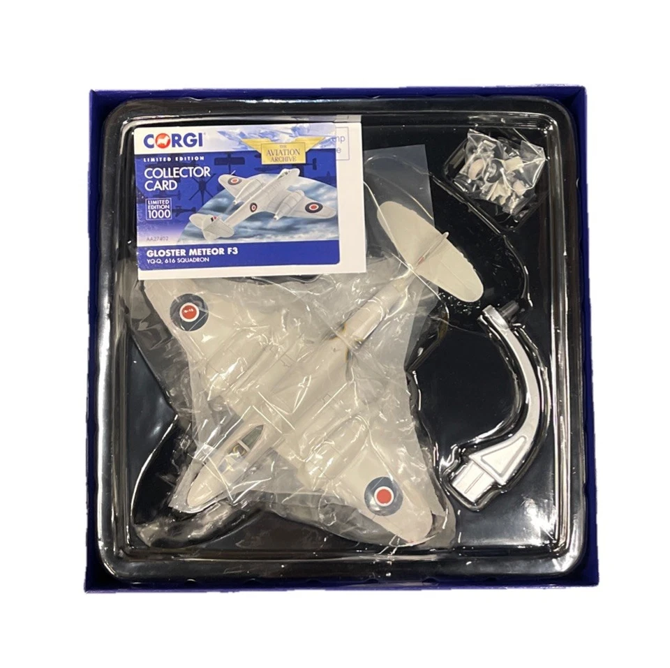 V. Ltd, Corgi AA27402 Gloster Meteor F3, 616 Squadron RAF, in 1:72 Scale. - Image 3 of 4