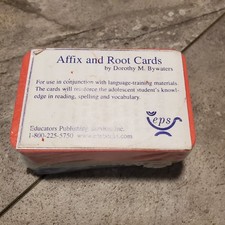 Orton-Gillingham Ser.: Affix and Root Cards b...