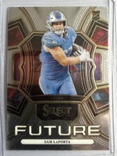 Sam LaPorta 2023 Panini Select Select Future #FUT-SLA RC Detroit Lions