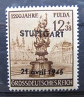 Germany Local ovp. Stuttgart MNH error (ST-64)