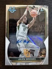 Jalen Bridges Auto 2022-23 Bowman U Chrome #99 1st Bowman Auto