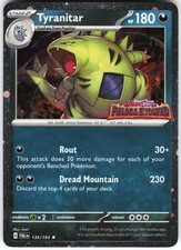 Tyranitar (timbro Paldea Evoluto) 135/193 Carta Promo Pokemon