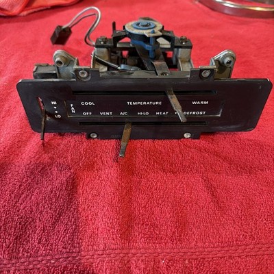 Vintage Ford Climate Control Panel w/AC OEM P/N D20A-18532 AC Good Used