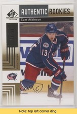 2011-12 SP Game Used Edition Authentic Rookies Gold 28/50 Cam Atkinson READ 0a3