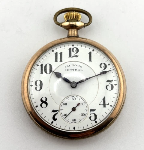 Illinois 1919 Antique Mechanical Pocket Watch 17J  16s  3436556   NON-WORKING