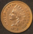 1879 Indian Head Cent - NICE RB *BETTER DATE* *BETTER GRADE* Free Shipping