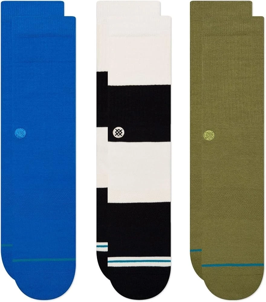 Stance Casual Socks 'Poniente 3 Pack' | 3 Pairs | L | Crew | New With Tag | 2022
