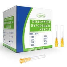 25G 0.5 Inch Needle, Disposable Dispensing Lab 13MM 