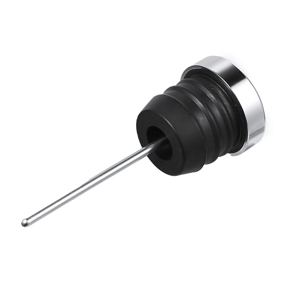 Chrome Oil Temperature Dipstick For Harley 00-17 Softail Twin Cam Fat Boy FLSTF Foto 4 de 4
