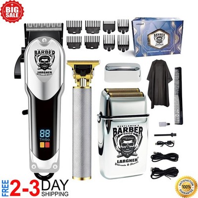 Maquina De cortar Cabello Pelo Set Máquinas Profesional Cortapelos Para Hombres