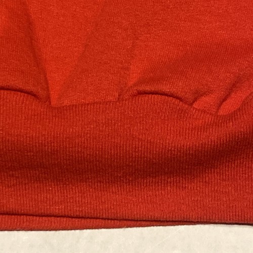 Vintage Kuh Sweatshirt Gr. XL rot Y2K Melking Shorthorns signiert 2006 Tierkunst - Bild 4 von 8