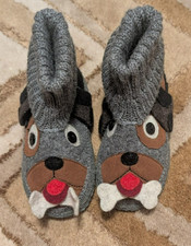 NEW Giesswein Boiled Wool Slippers For Kids, Size 25