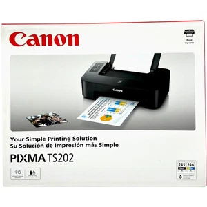 Canon PIXMA TS202 Color Inkjet Photo Printer USB 2.0 4800 DPI 2319C002 Home Desk