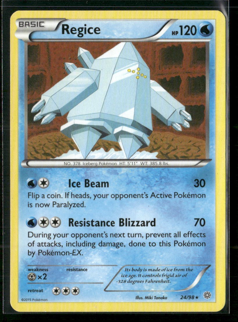 Regice XY - Ancient Origins 24/98 Normal LP