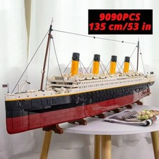 9090PCS Titanic Large Cruise Ship Building Blocks Toy   No Box