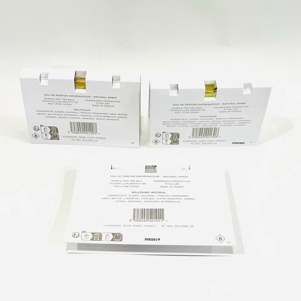 3 Piezas Creed Imperial Millesime Centaurus, Muestra Perfumes, 2.5 ml Foto 2 de 4