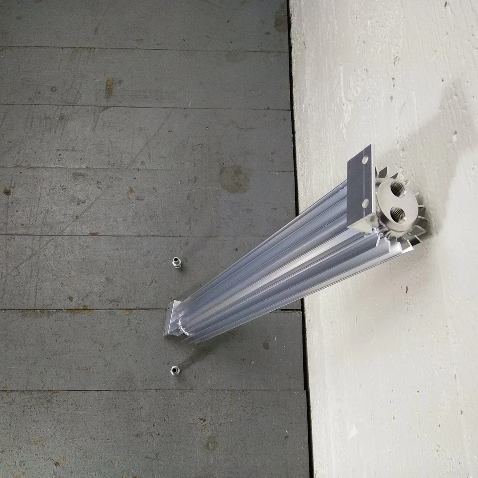 Volkswagen Tipo 3 Squareback 1966-73 20" motor aceite transmisión fluido enfriador H4 Foto 3 de 4