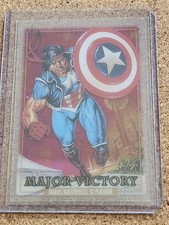 2024 Skybox Marvel Masterpieces'92 Platinum Major Victory Clear Cut #48 (NH JI)