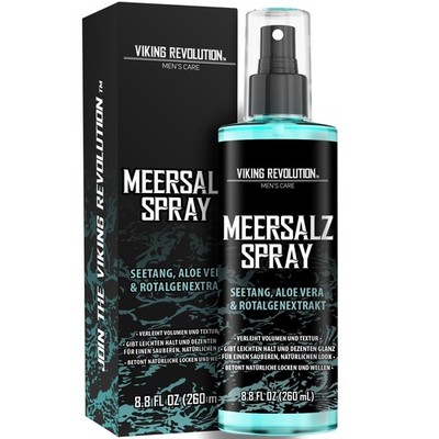 Sea Salt Spray Hair Men - Meersalzspray für Männer - Salzspray mit Kelp, Aloe V