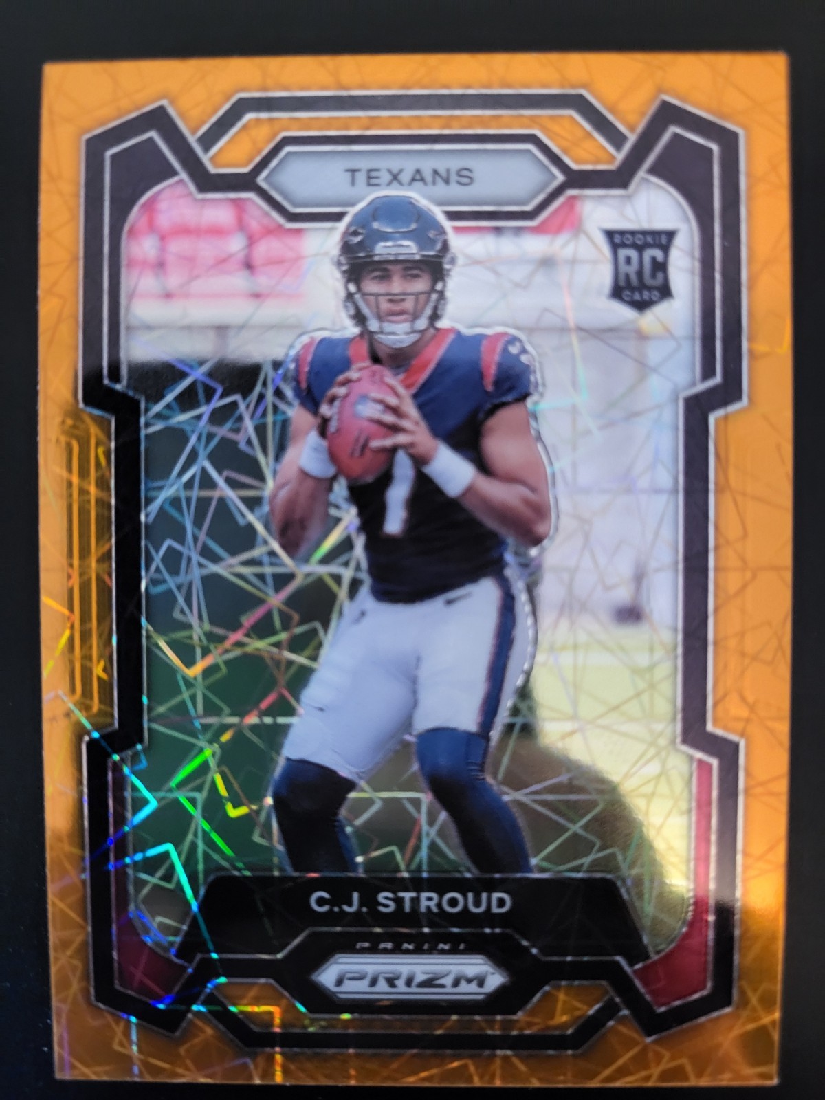 2023 Panini Prizm Rookie C.J. Stroud #339 Orange Lazer Prizm Houston Texans RC🔥