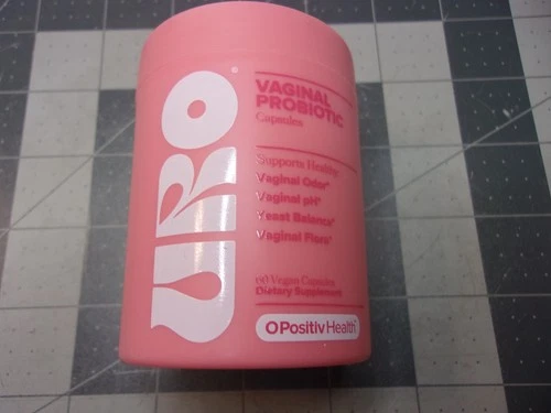 O Positive URO Vagina Probiotic For Women Ph Balance 60 Counts Ex. 5/25/26