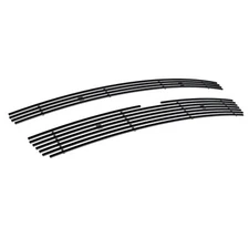 Fits 2007-2014 Chevy Tahoe/Suburban/Avalanche Black Billet Grille Grill Insert