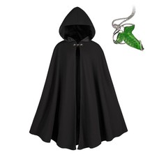 Hooded Renaissance Cloak for Men, Adult Medieval Renaissance Costume with Hood
