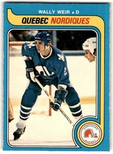 1979-80 O-Pee-Chee Wally Weir Rookie #388 Quebec Nordiques