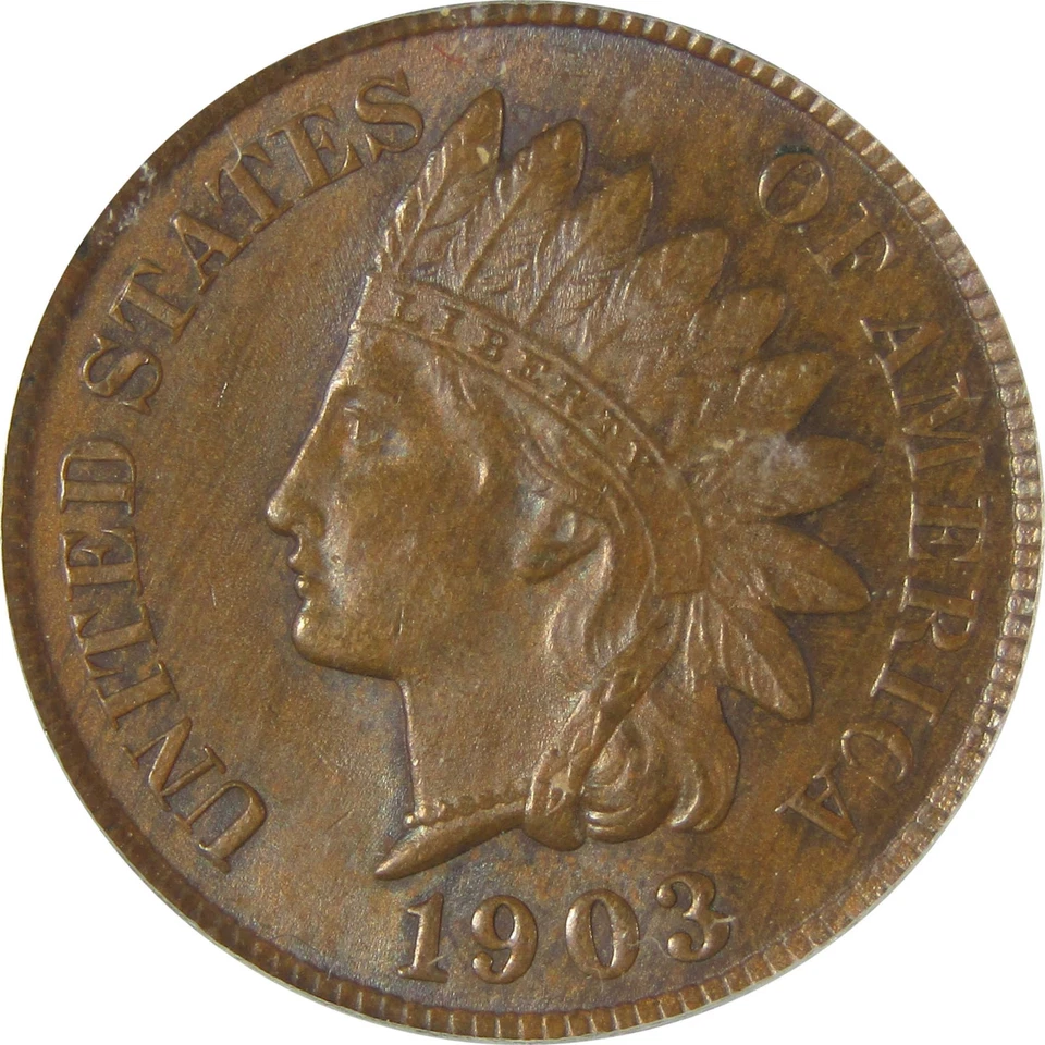 1903 Indian Head Cent MS 63 BN ICG Penny Uncirculated SKU:I22951 - Image 3 of 4