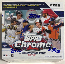 2023 Topps Chrome Logofractor MLB Baseball Box New Factory Sealed QTY Discount