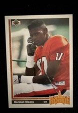 1991 Upper Deck - Star Rookie Herman Moore #17 (RC)