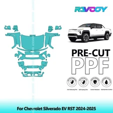 PreCut Paint Protection PPF Kit For Chevrolet Silverado EV RST 2024-2025