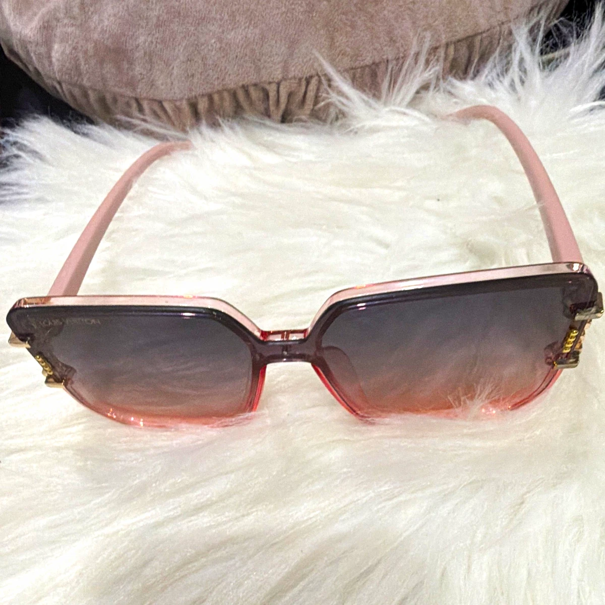 Las mejores ofertas en Gafas de sol de color rosa para mujer Louis