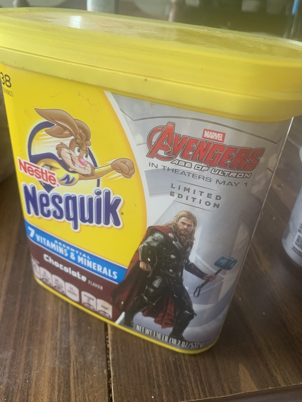 Nesquik Limited Edition Avengers 1.16 lb container