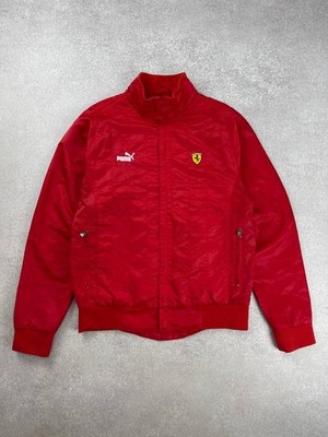 Vintage Puma Ferrari Nylon Racing Jacket Men's Size M-L Duties Paid (USA)