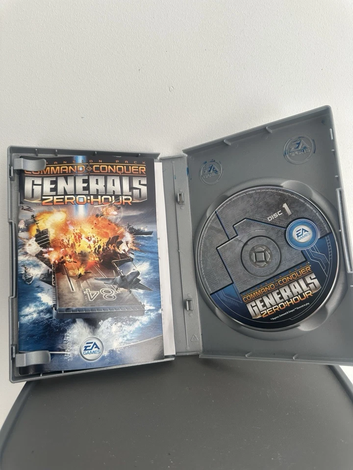 Command And Conquer Generals Zero Hour Expansion Pack PC EA Game Manual - Image 2 of 4