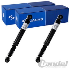 2X SACHS GASDRUCK STOßDÄMPFER HINTEN PASSEND FÜR PEUGEOT 208 | 315 878
