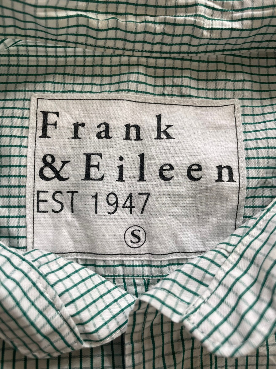 Frank＆Eileen⭐︎Barry⭐︎コットン⭐︎サイズS Barry, Tailored Button-Up Shirt, White | Frank & Eileen
