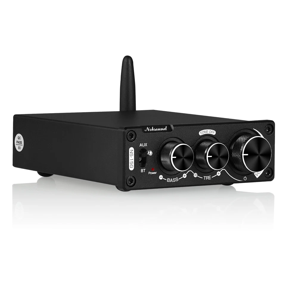 Nobsound NS-15G HiFi 200W Amplificador de Potencia Bluetooth Power Audio Amplifier