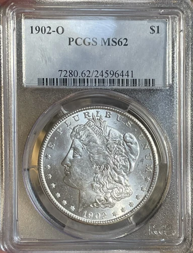 1902 O Morgan Silver Dollar MS62 (PCGS)