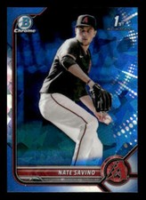 2022 Bowman Draft Sapphire Edition #BDC-163 Nate Savino Rookie Diamondbacks