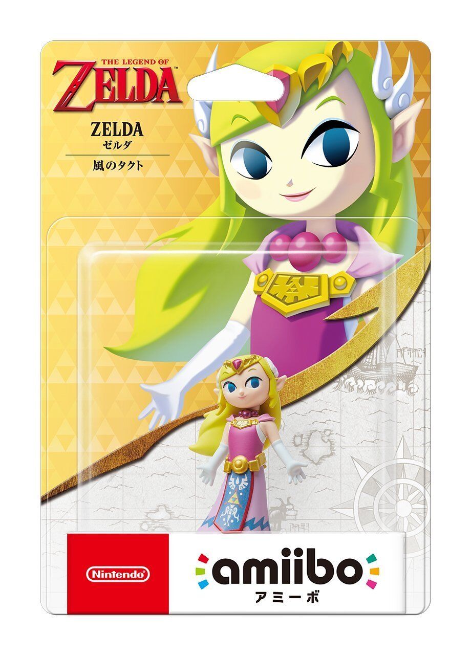 The Legend of Zelda Toon Zelda Amiibo Region Free Wind Waker